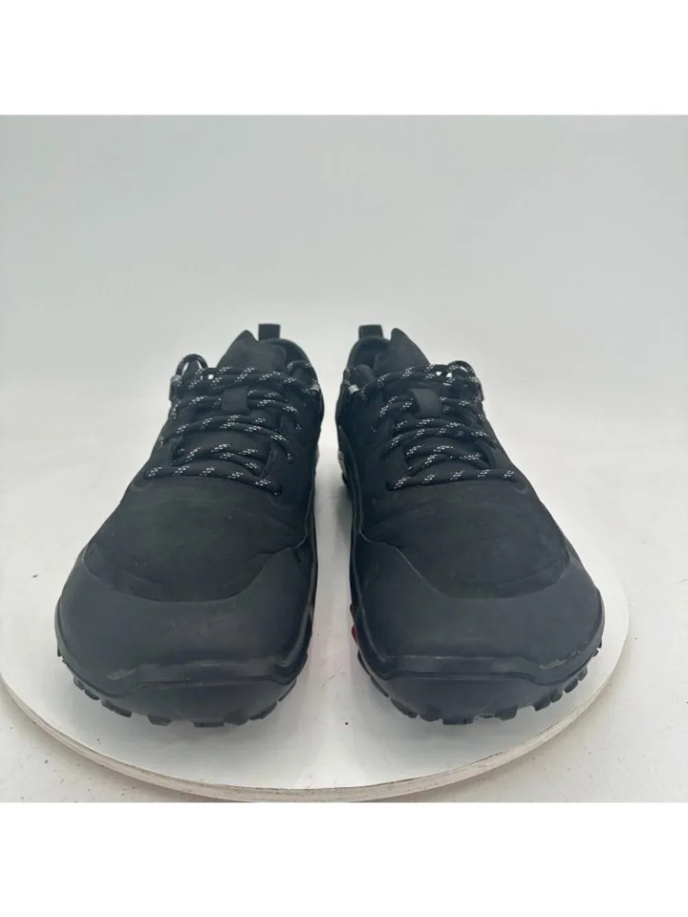 VivoBarefoot Tracker Leather Low Top Men Size EU 42 US 8.5 Black Hiking Shoes